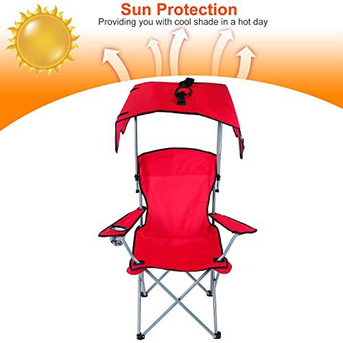 Silla plegable de sombra al aire libre transfronteriza silla de pesca silla de ocio portátil silla de respaldo doble silla de techo sillón
