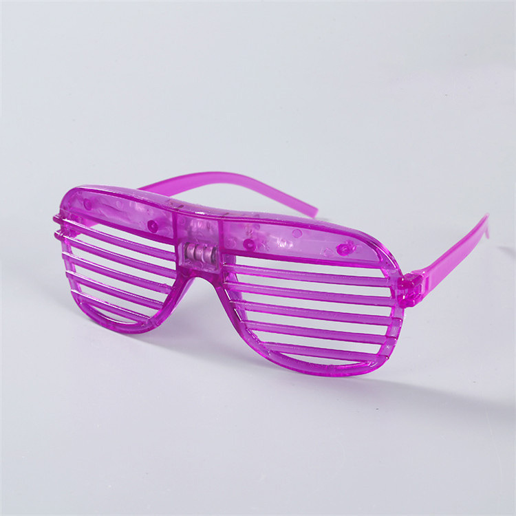 Obturas led gafas luminosas coloridas gafas flash para correr por la noche gafas fluorescentes gafas de luz fría