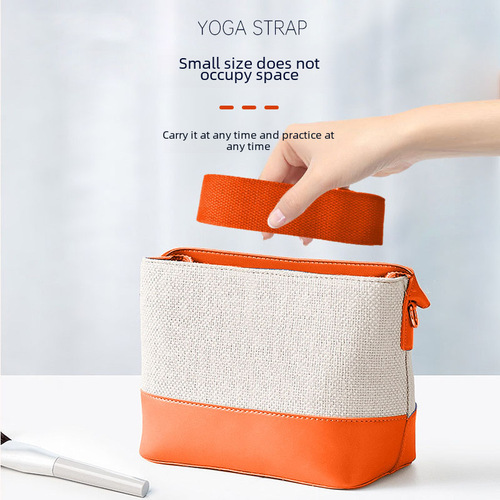 Yoga stretching band wholesale yoga back-opening band stretching band dance stretching band non-elastic pull rope yoga rope for women