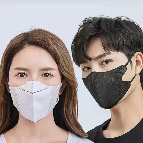 Adult comfortable 3-layer thin disposable breathable 3D face mask protective 3D three-dimensional