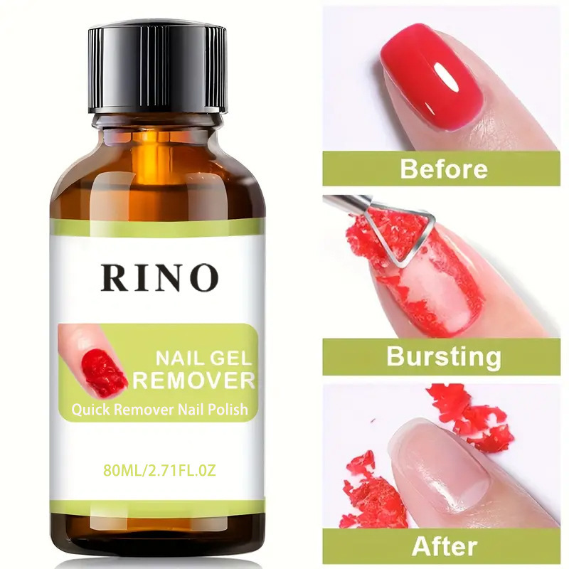 80ml Large-Capacity Burst Nail Polish Remover, Powerful and Quick Nail Polish Remover, Cross-Border Hot-Selling Nail Polish Remover for Nail Salons