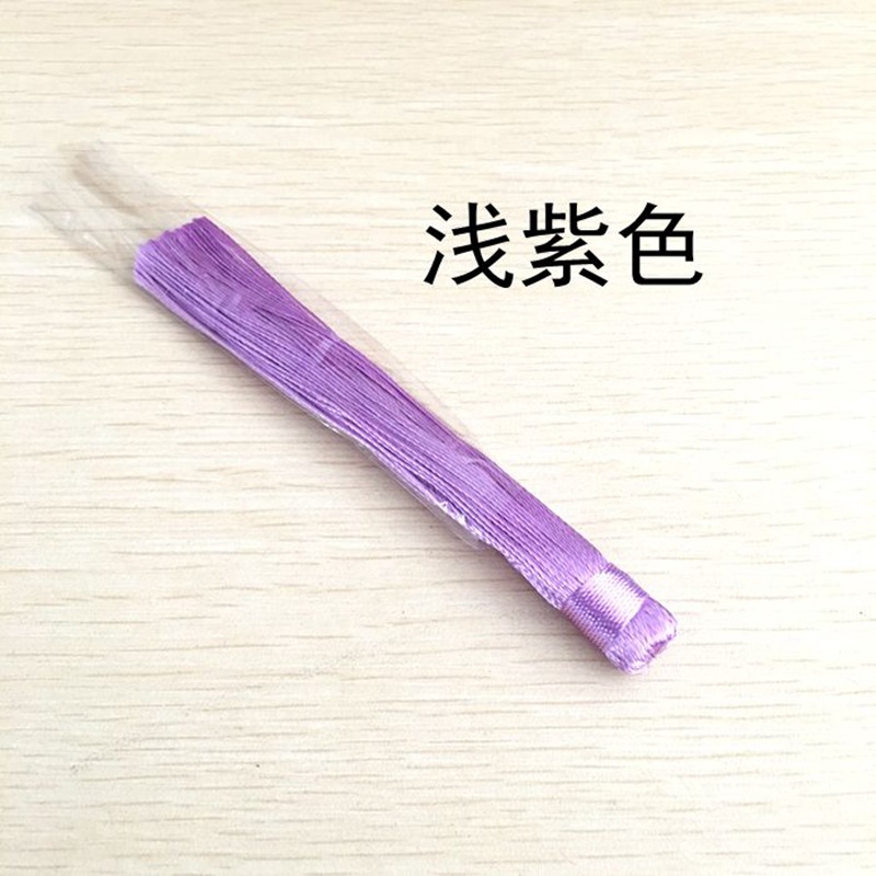 Light purple small car hanging tassels