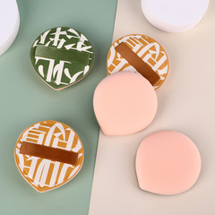 Ezellin Plus Large Drop Ultra Soft Airy Cotton Candy Cushion Makeup Sponge Puff Wet and Dry Pack