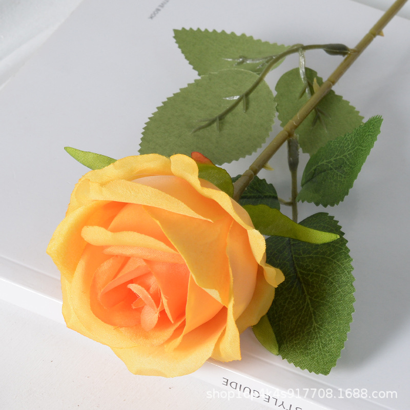 Naranja (tela de seda) 7cm