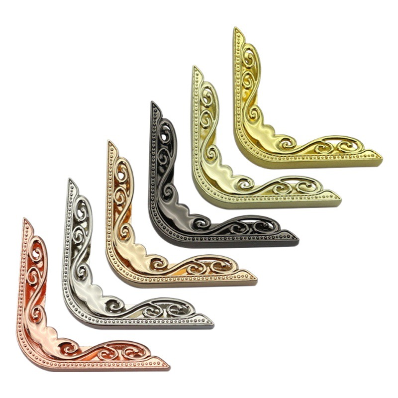 Leather Bag Corner Protection Bag Hardware Accessories Bag Edge Decoration Corner Clothing Bag Corner Decoration Buckle Bag Edge Buckle