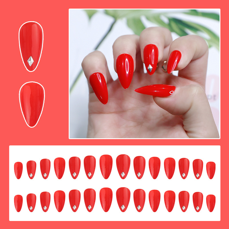 Desgaste de uñas de alto sentido 2022 nuevo parche de uñas pieza de uñas desgaste terminado pegatina de uñas corto