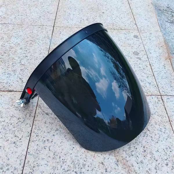 La nueva máscara de soldadura eléctrica ajustable con casco de seguridad, máscara de soldadura eléctrica especial, máscara de soldadura, protección UV y luz fuerte