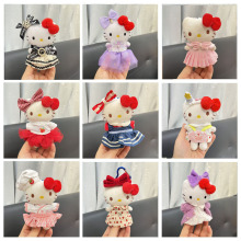 现货批发KT娃衣迷你衣服水果纱裙彩纱亮片裙10CM玩偶娃衣换装可爱