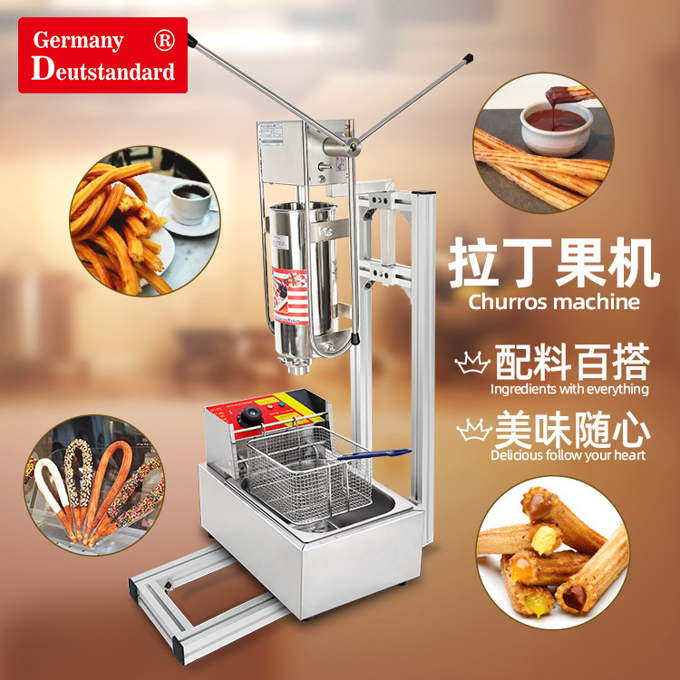 Latin Fruit Machine, Fryer, Spanish Fried Dough Sticks Machine, Latin Fruit Snack Belt Fryer, Latin Fruit Auspicious Fruit Machine, Twist Machine