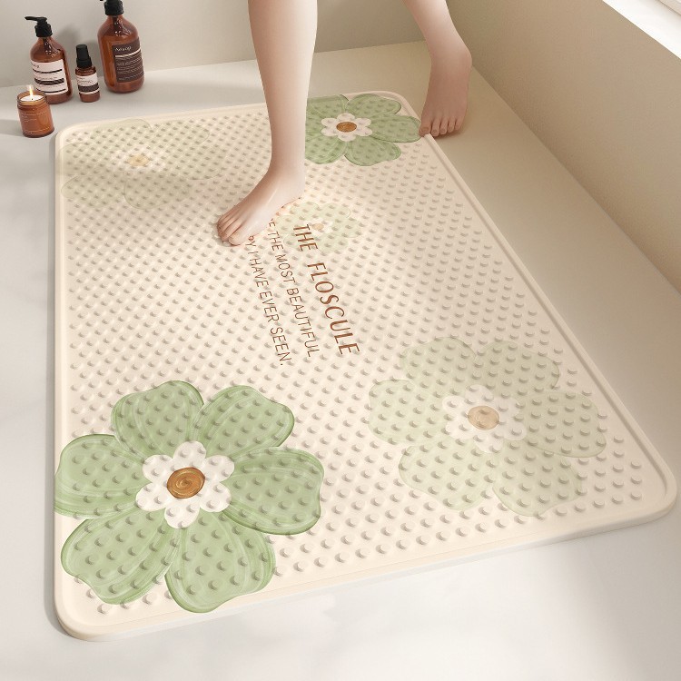 Bathroom Anti-Slip Mat, Shower Anti-Fall Floor Mat, Elderly and Children's Bath Mat, Toilet Bathroom Waterproof Suction Cup Floor Mat Bathroom Anti-Slip Mat, Shower Anti-Fall Floor Mat, Elderly and Children's Bath Mat, Toilet Bathroom Waterproof Suction Cup Floor Mat