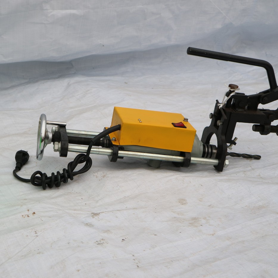 钢轨钻孔机 铁路轨道打眼机 型钢轨麻花打孔机价格优惠