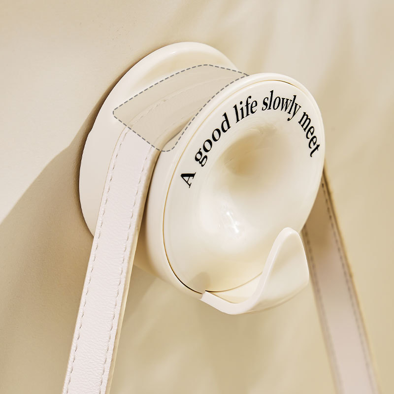 Bag hook wall-mounted wall-mounted door without hole punching back…