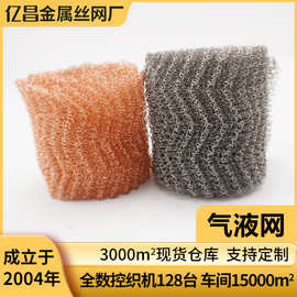 镍网气液过滤网蒸馏汽液编织金属网工业电极电解制氢镍网防蜗牛网