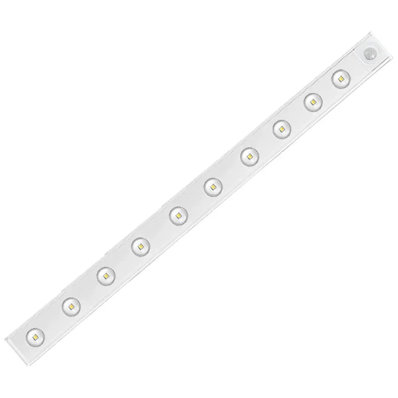 Induction rechargeable physiological magnetic light strip for wardrobe, human sensor, cat's eye