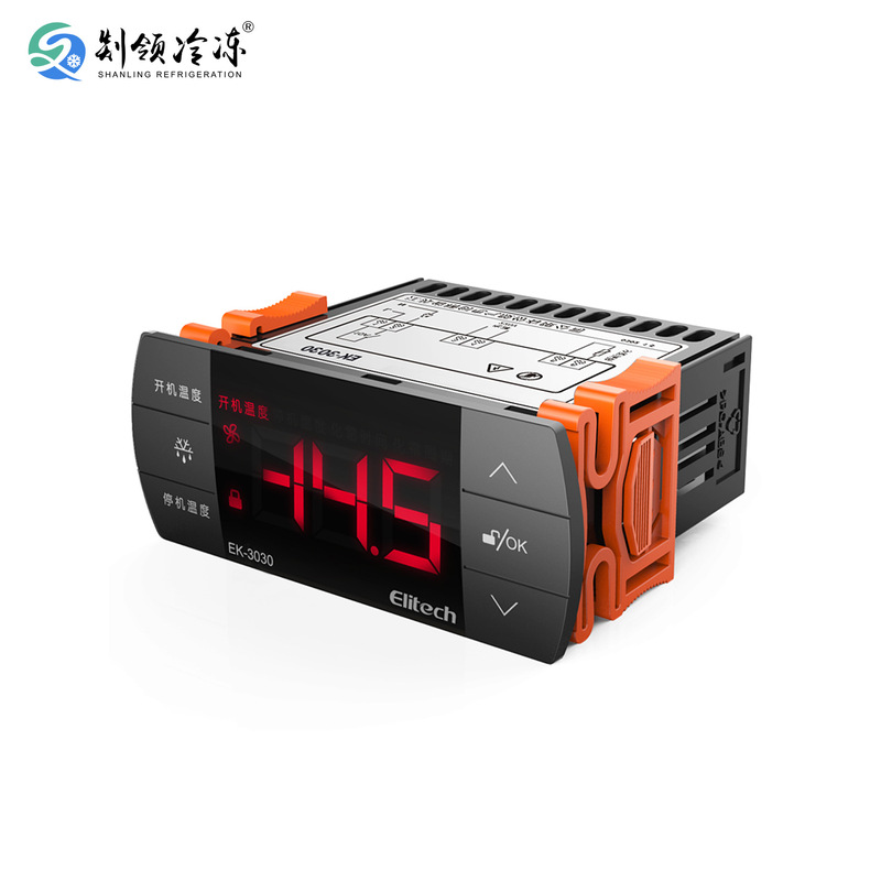 Jingchuang temperature controller EK-3010/3021/3030 cold storage freezer guide cabinet refrigerator temperature refrigeration defrost control