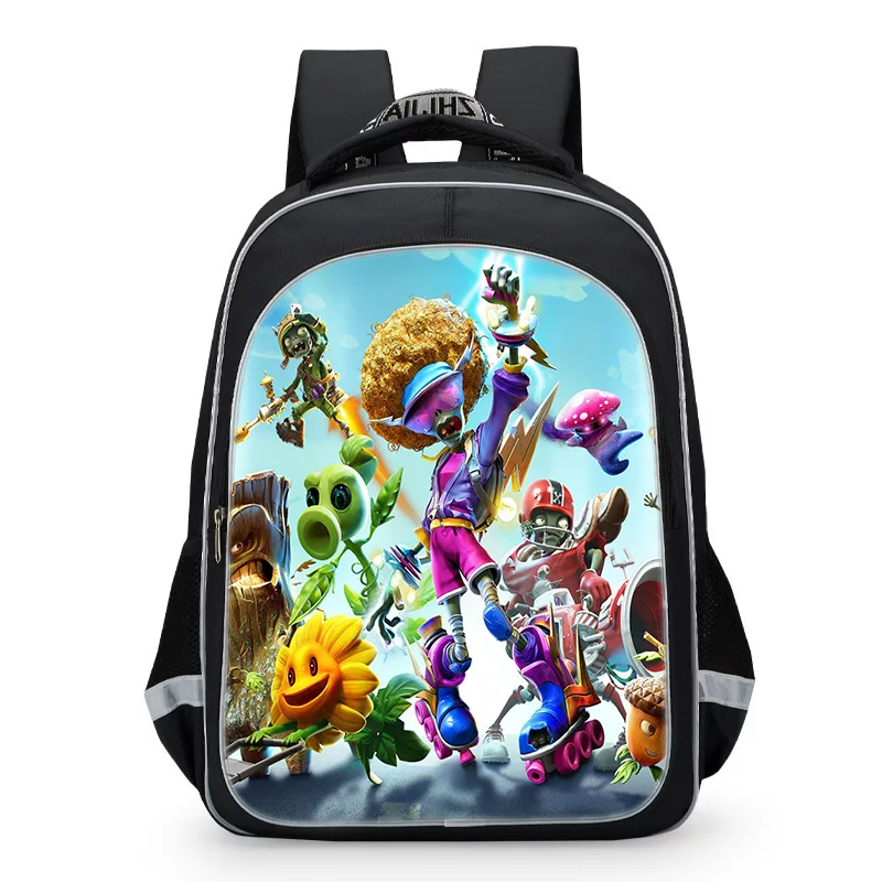 Plants vs. Zombies, backpack for students, small bag, cartoon school bag