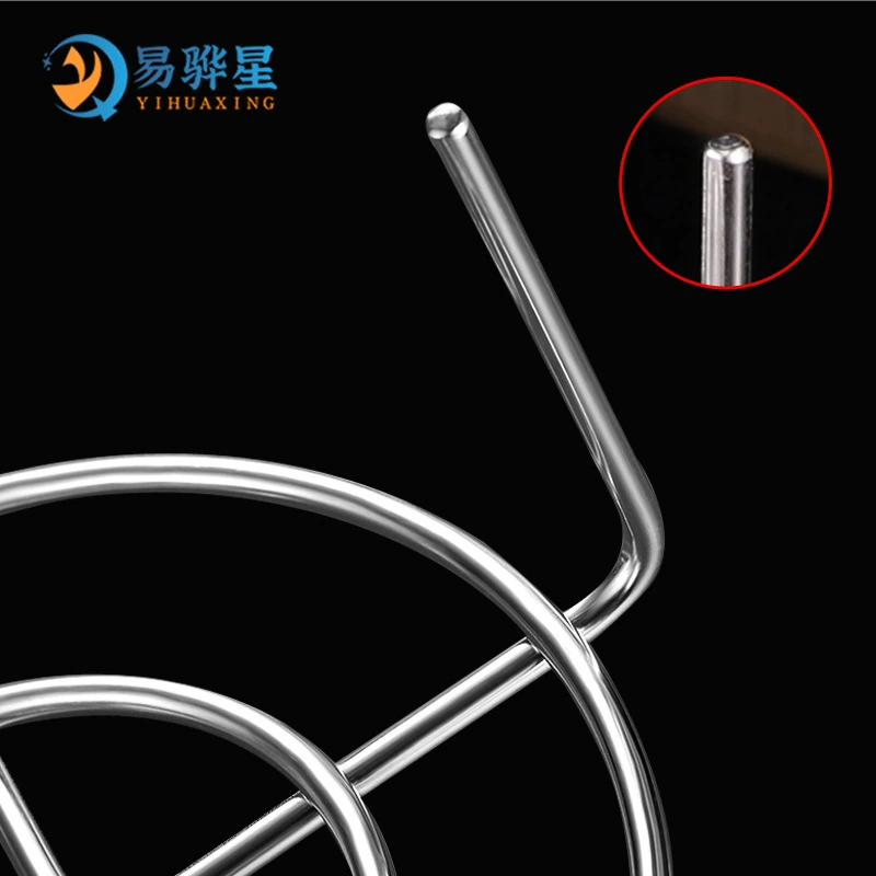 Stainless steel thickened steaming rack multi-functional steamer rice cooker three-legged steamer steamer grid household kitchen pot rack tool