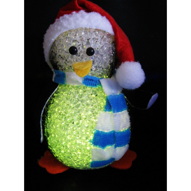 Colorful crystal lamps / Particle hats and snowmen - luminous promotional merchandise - Santa Claus manufacturer