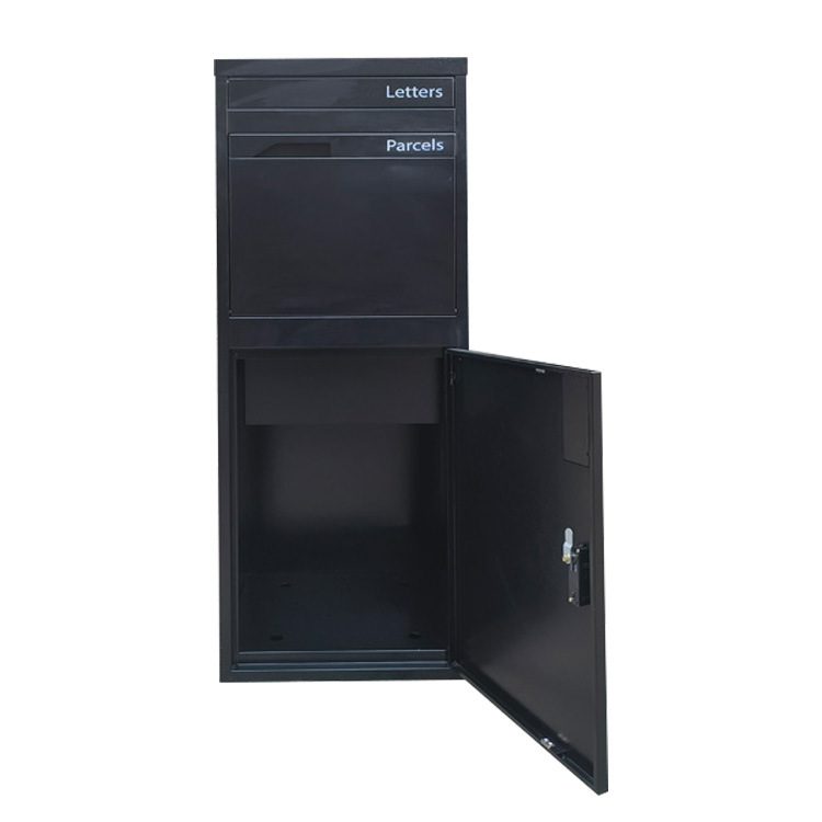 立式户外邮件快递包裹收纳箱金属包裹收纳箱