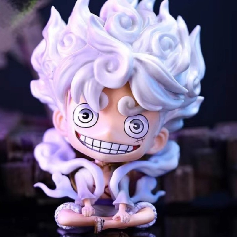 ワンピース 五段階太陽神形態 ニカ ルフィ Qバージョン 車載小物 フィギュアモデル オーナメント ゾロ G5シリーズ|undefined
