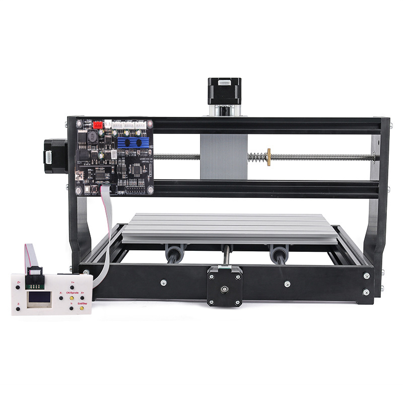 Máquina de grabado para carpintería cnc3018pro, mini máquina de grabado CNC pequeña, láser de doble propósito personalizable