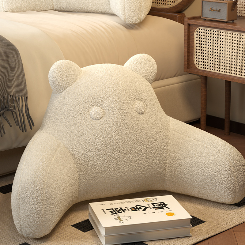 샤오샹베어-허리베개-밀크화이트