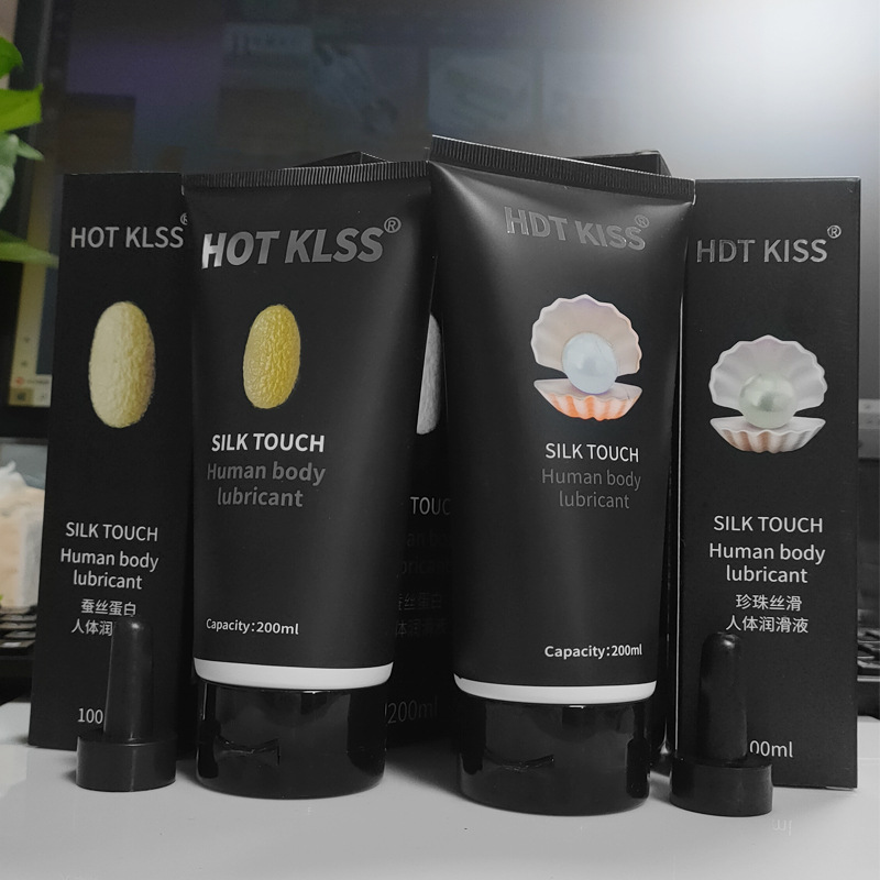 正天SILK black 黒色オイルシルク状後庭用潤滑剤、膣交用多機能潤滑油、卸売販売