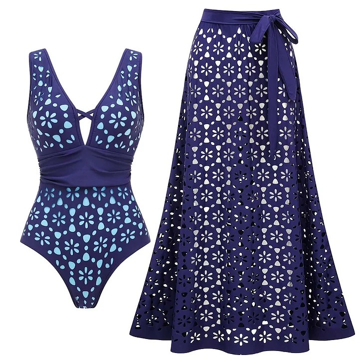 traje azul