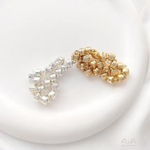 14K������y��ɫ�h����������F���ֹ�diy�Ʒ�B����β���������