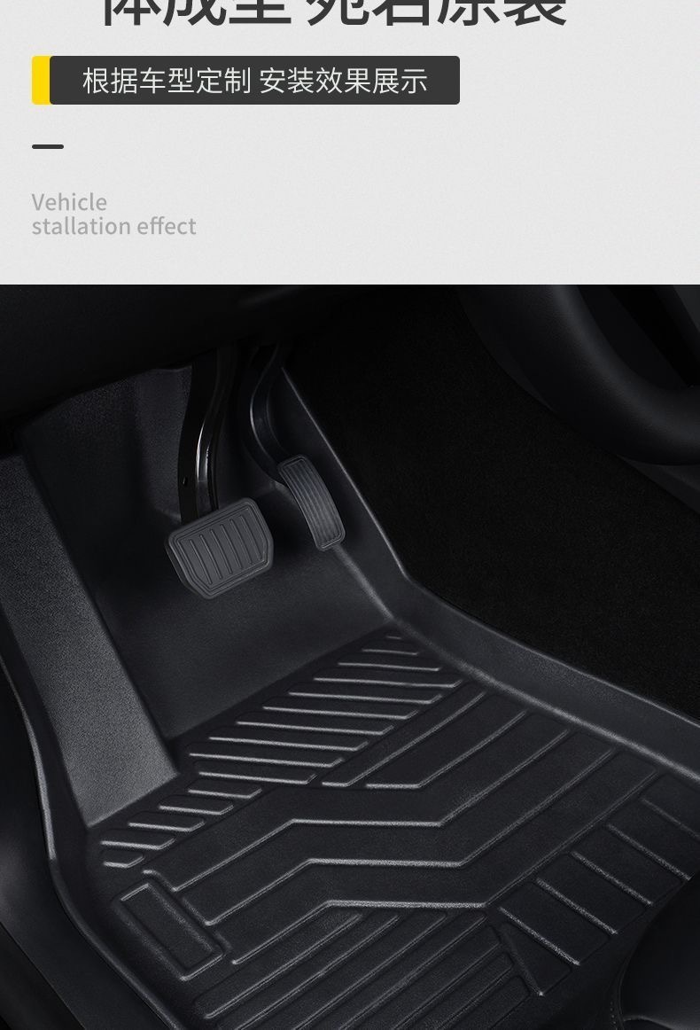 Honda CRV TPE Car Floor Mats Full Coverage