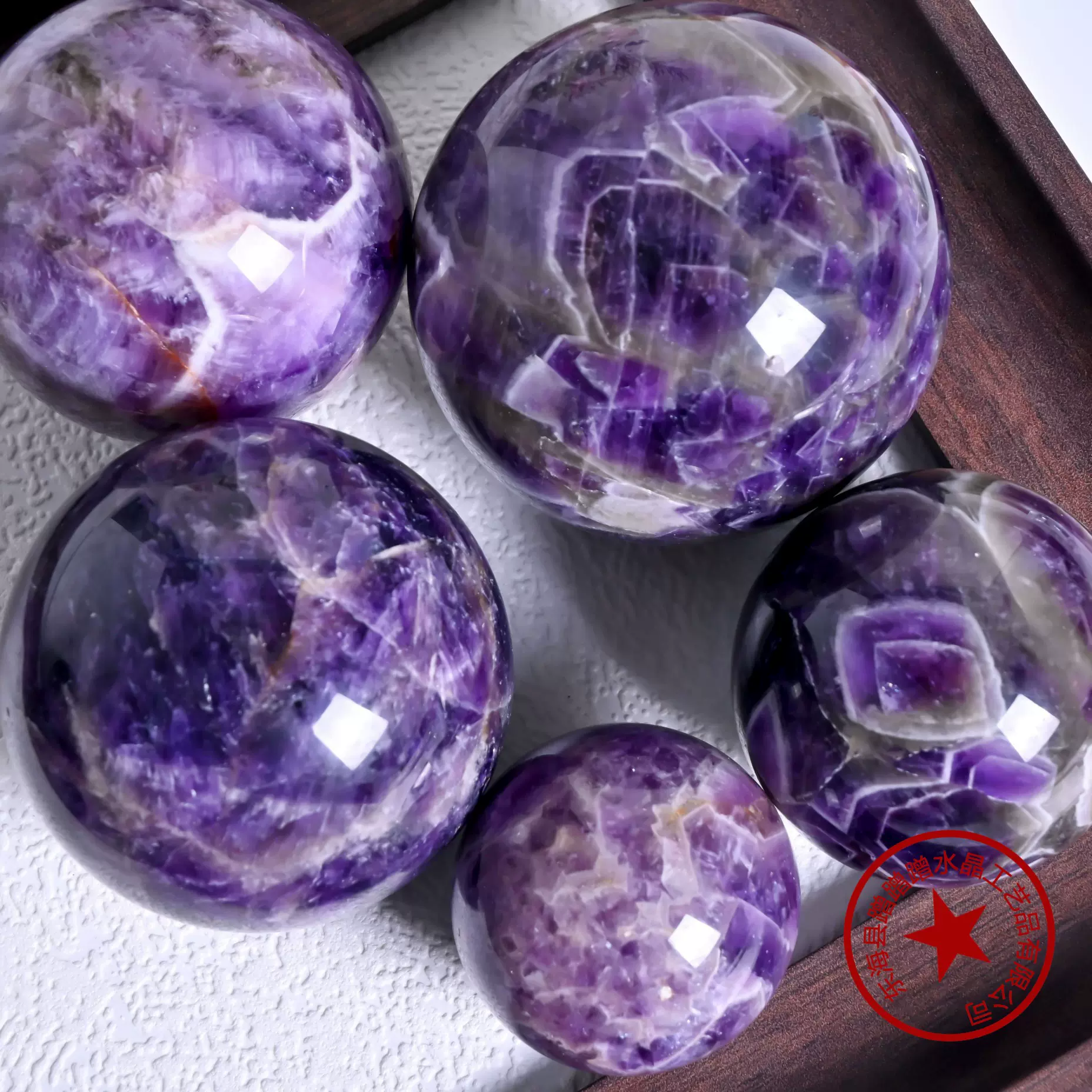 跨境热销天然梦幻紫水晶工艺品玄关客厅家居装饰摆件批发