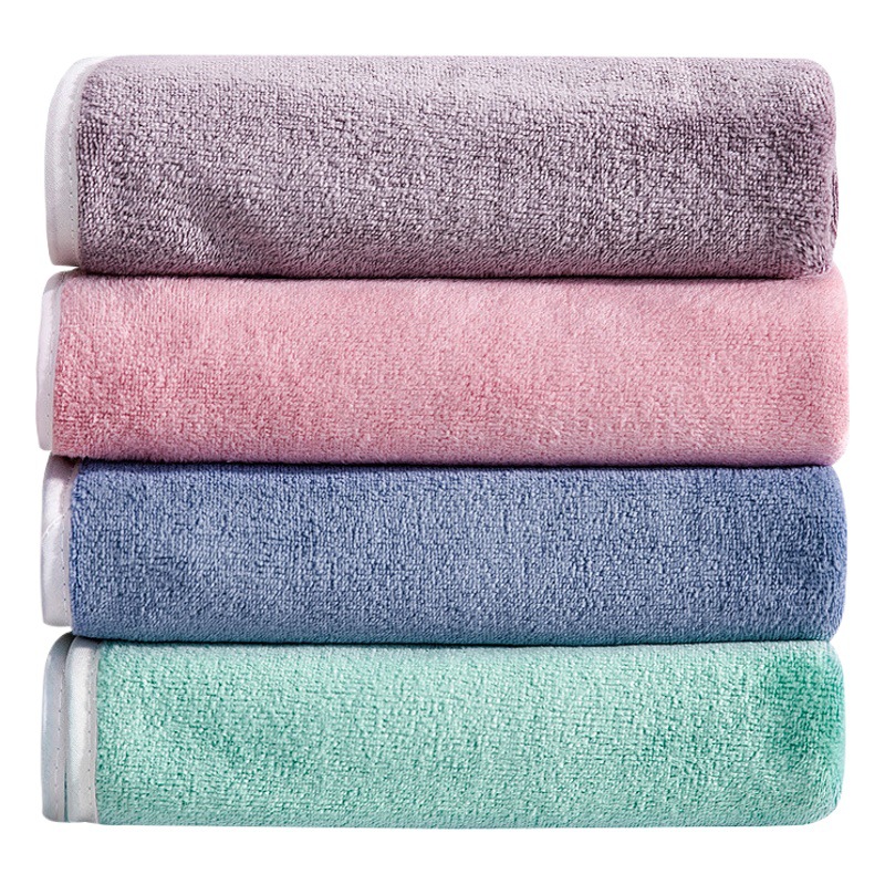 Microfiber towel adult household Daily soft absorbent hair drying towel bath large towel 35*75 beach towel