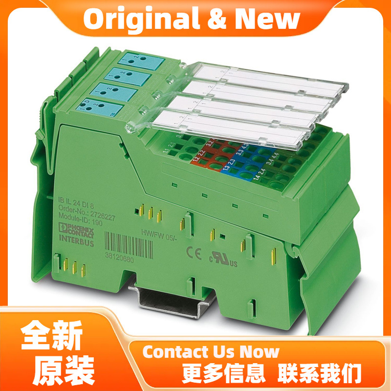 菲尼克斯数字量模块IB IL 24 DI 8/T2-PAC - 2862204