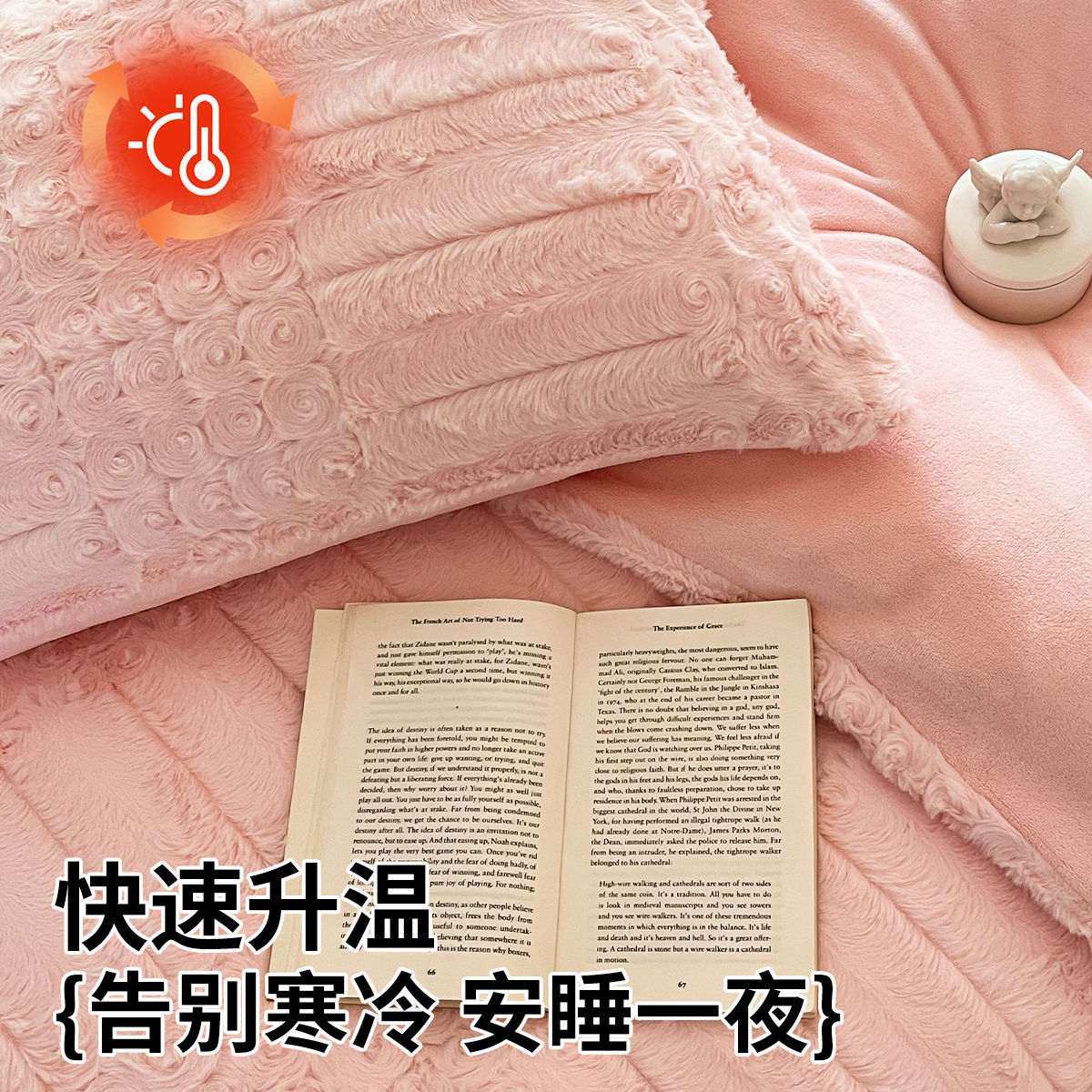 Cama de felpa de cuatro piezas Ropa de cama de lana de leche gruesa de invierno Ropa de cama de lana de coral más ropa de cama de edredón de terciopelo