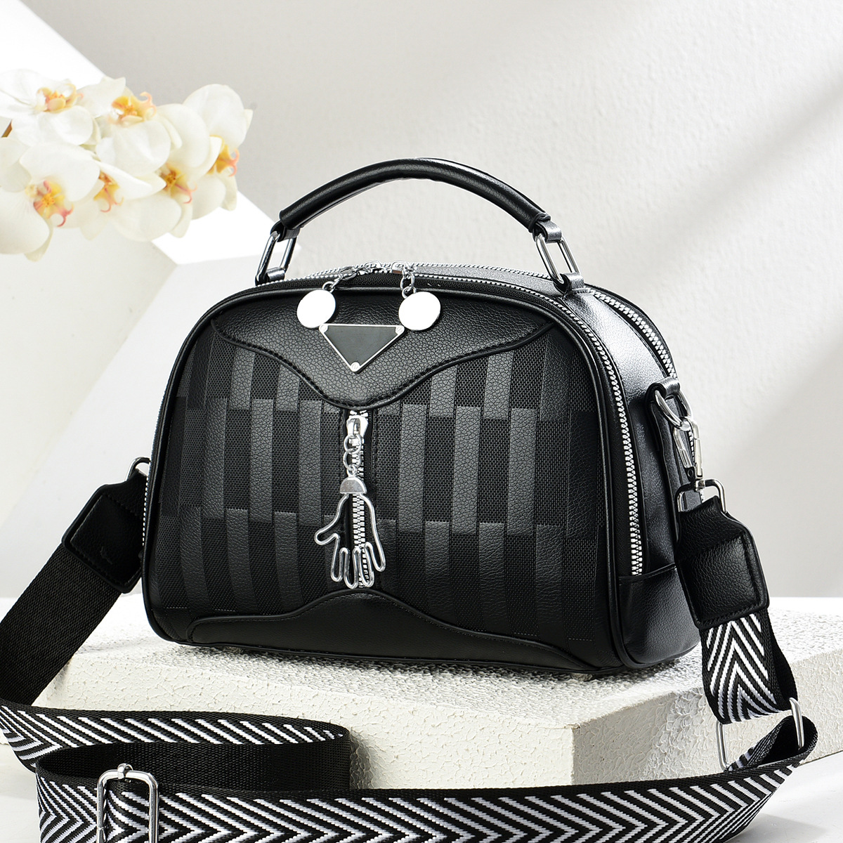 Nueva versión coreana de todo fósforo simple 2025 bolso de mensajero de un solo hombro Emperador rinoceronte verano fabricante de comercio exterior verano bolso pequeño bolso femenino
