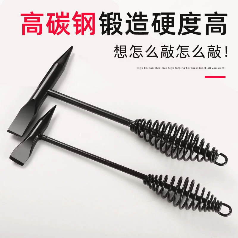 Оптовый Электрический сварочный молоток шлака молоток многофункциональный ржавчины молоток указал небольшой молоток безопасности молоток пружинный шлаковый молоток