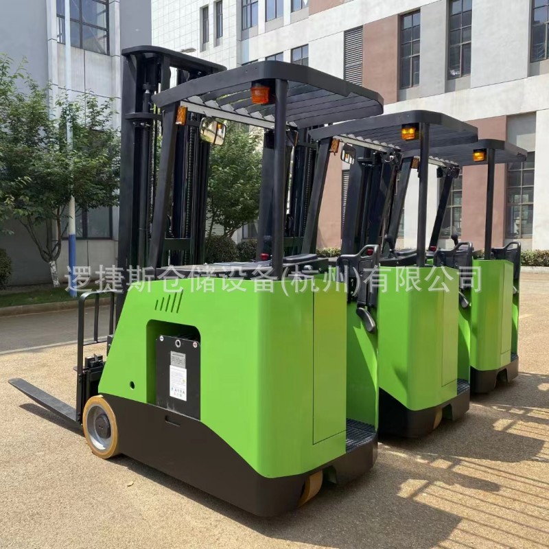 电动平衡重式叉车2吨升高6m堆垛车无支腿车装卸搬运堆高车侧站式