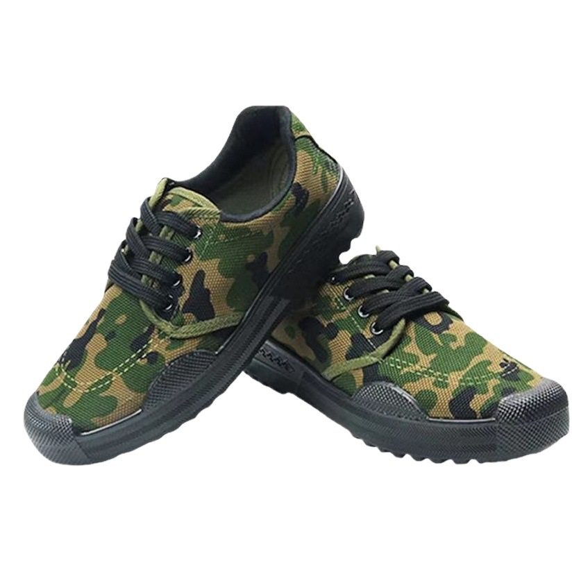 [Wholesale from Manufacturer] Liberation Canvas Shoes, Durable, Wear-Resistant, Breathable, Soft-Soled, Suitable for Construction Sites, Physical Training, and Non-Slip
