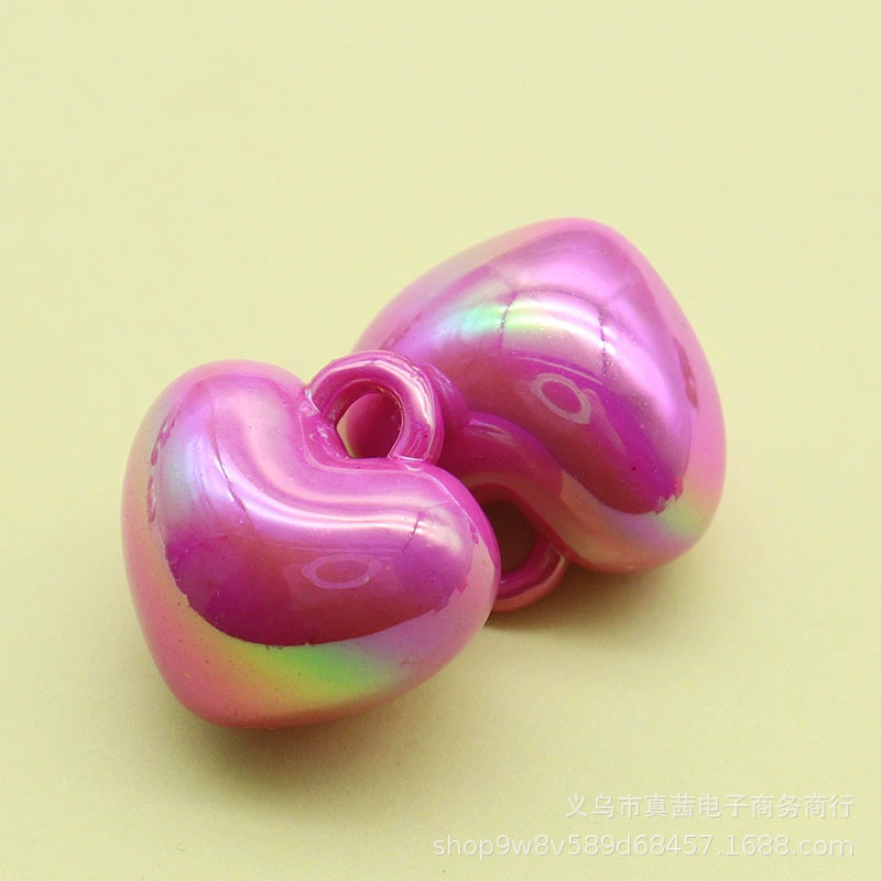 Three dimensional earrings heart shaped, keychain, pendant, accessory