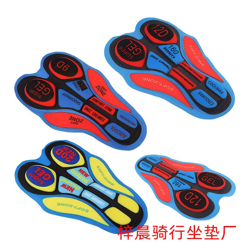 cycling自行车骑行服坐垫骑行短裤垫子卡通女款透气加厚工厂现货