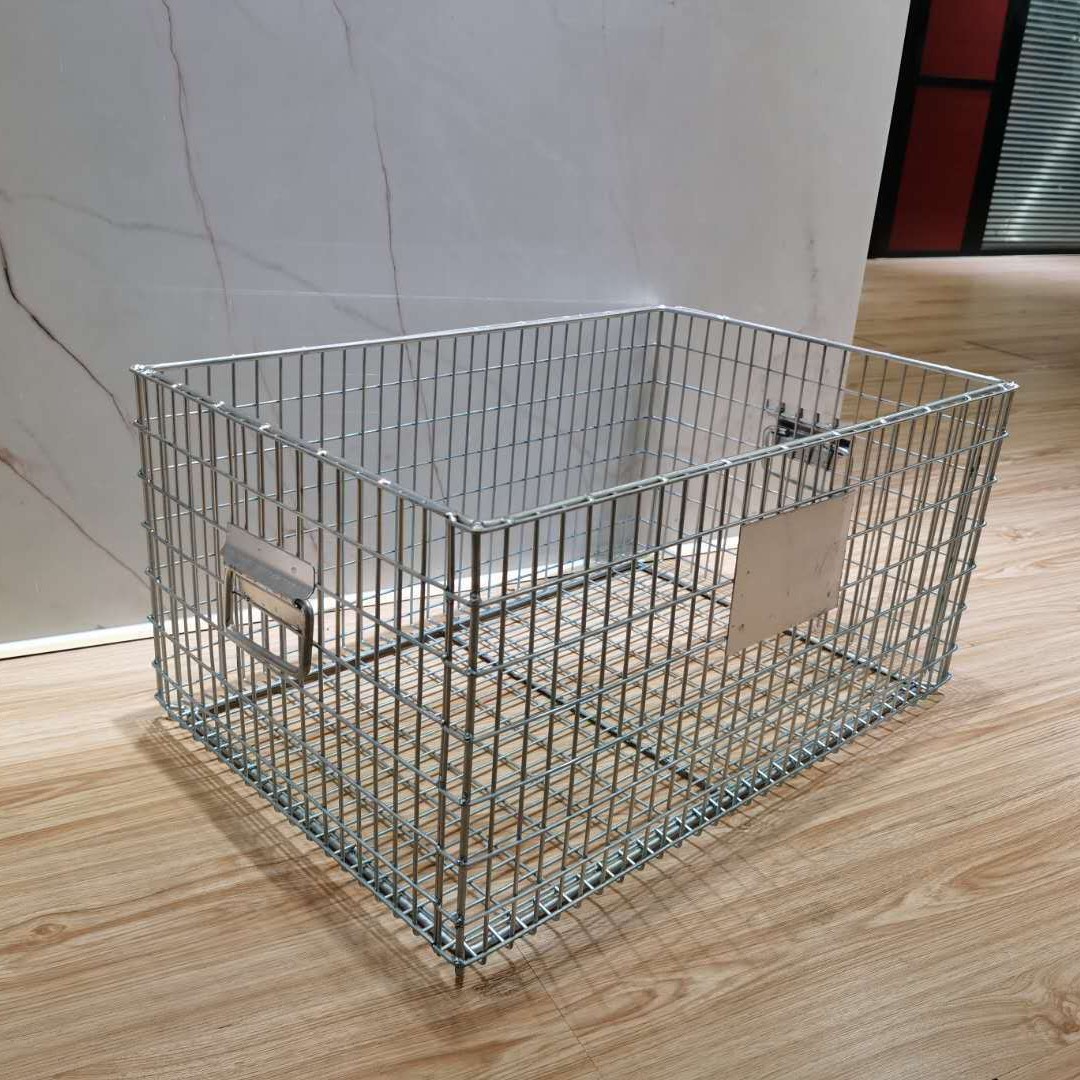 供应广州铁质周转筐,河南铁质周转筐,河北铁南周转筐 手提铁框