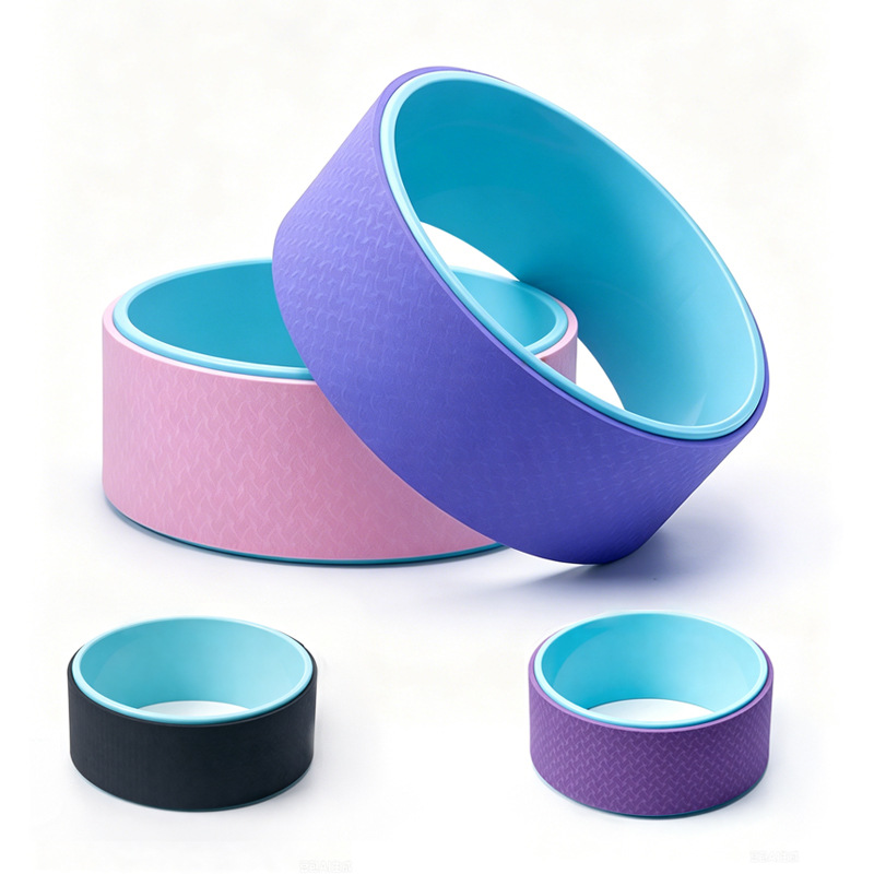 Yoga Wheel for Beginners, Shoulder Opening and Back Bending Tool, Roller for Beautiful Legs, Waist Training Tool, Fitness Equipment, Pilates Ring