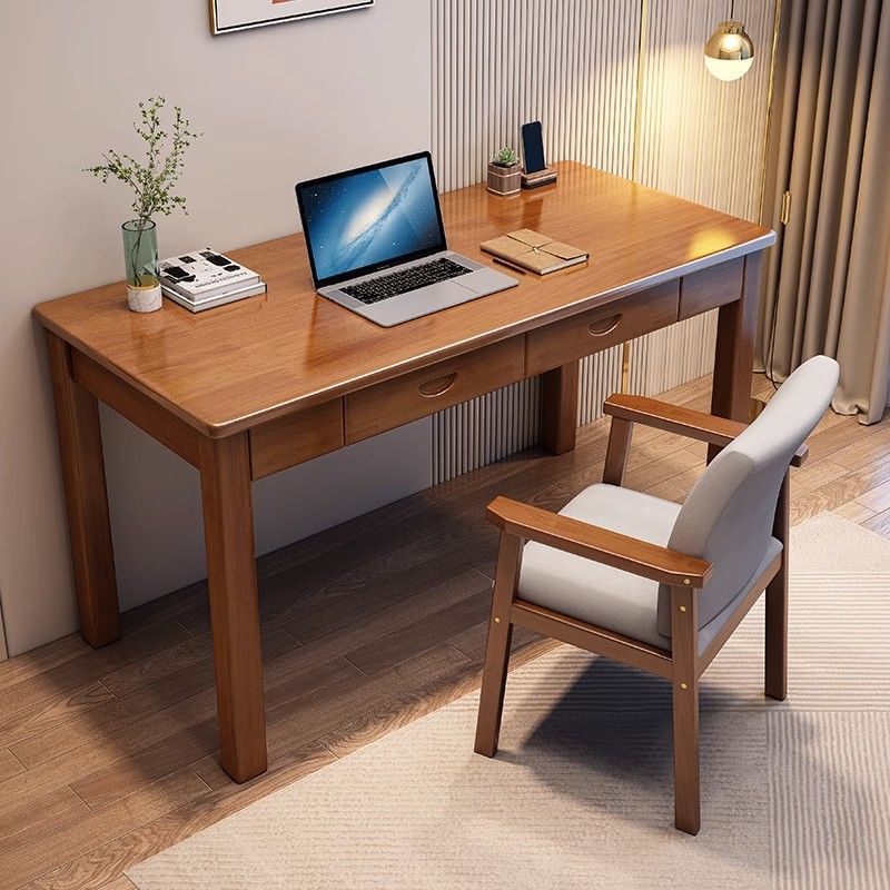 Nordic Style Solid Wood Gaming Desk, Home Study Desk, Office Desk with Adjustable Height Nordic Style Solid Wood Gaming Desk, Home Study Desk, Office Desk with Adjustable Height