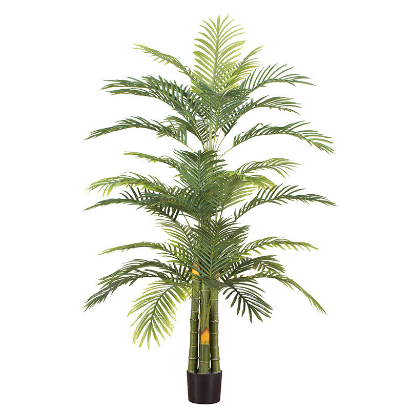 Escenografía de estilo nórdico Simulación de plantas verdes Plantas en macetas Centro comercial Simulación de decoración suave Plantas verdes falsas