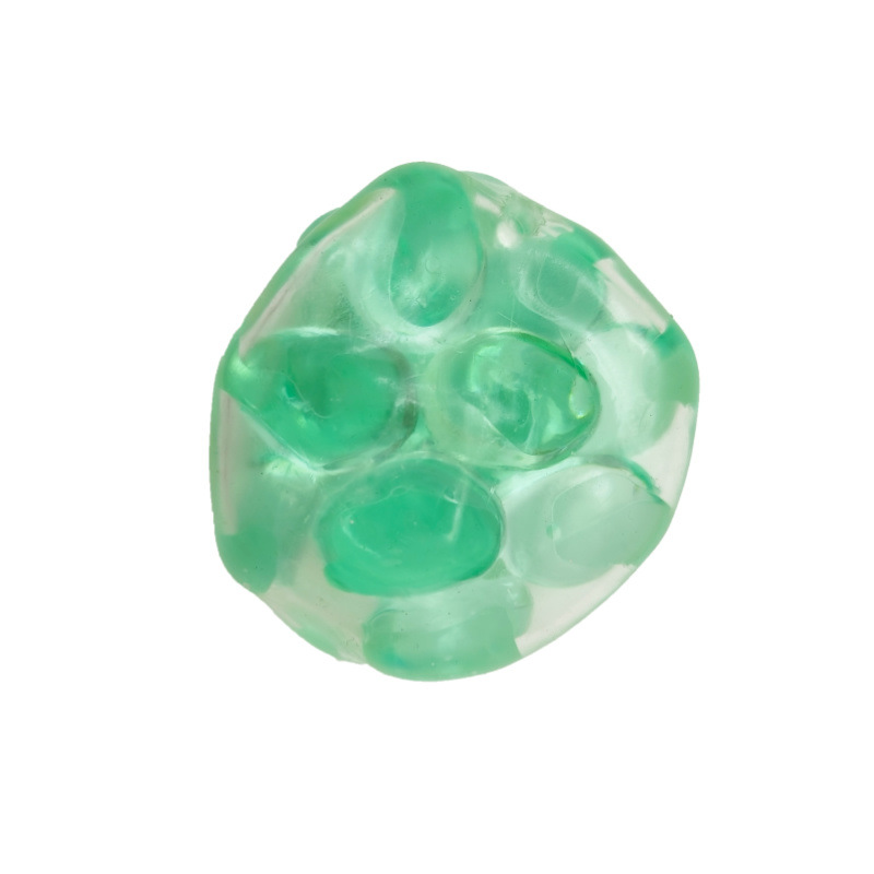 Decompression and vent green gemstone ball (6cm)
