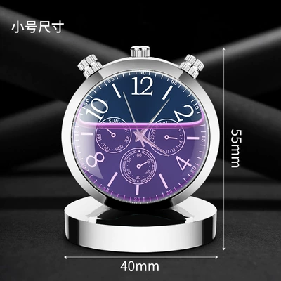 Perfplant seat, car lasting fragrance light fragrance - small-silver-watch-ornaments-purple-lavender