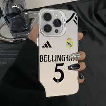 五号球衣适用苹果15pro跨境17promax手机壳iphone16时尚14潮流13