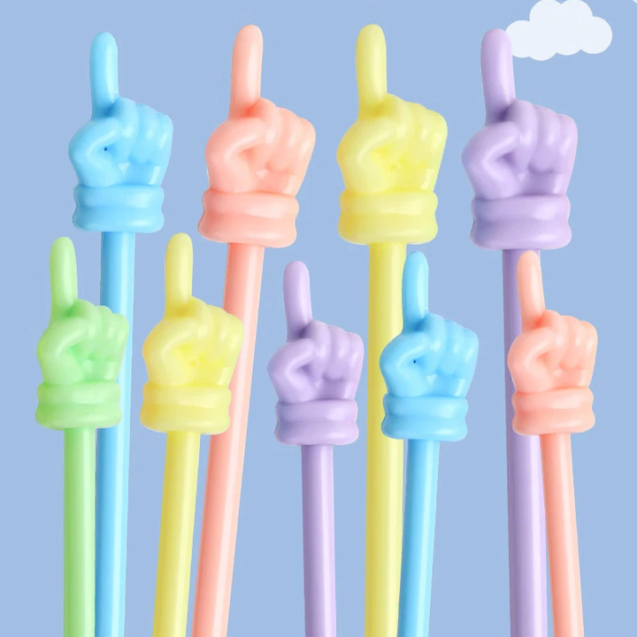 Macaron Color Early Education Kidsren's Finger Reading Stick Kindergarten Reading Reading Creative Finger Stick Teaching Home Multi-Function