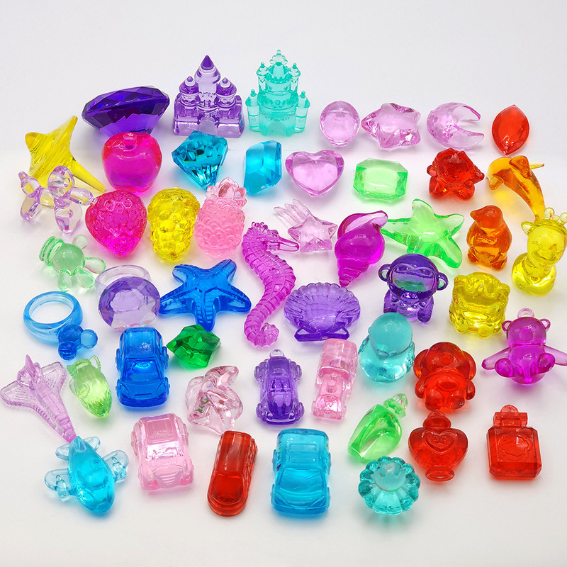 Acrylic Diamond Plastic Gem Children's Toys Imitation Crystal Gem Toys Amusement Park Shopping Mall