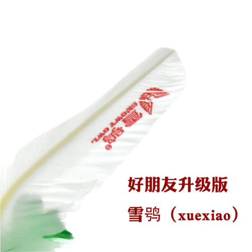 Good Friends Enhanced Snow Owl Shuttlecock Large Size Shuttlecock for Fitness Competition Durable Shuttlecock for Adults, Children and Students